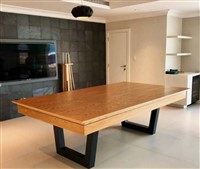 Bilhar Londres com tampo para mesa de jantar